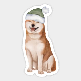 Cute And Lovely Animals With Christmas Sticker